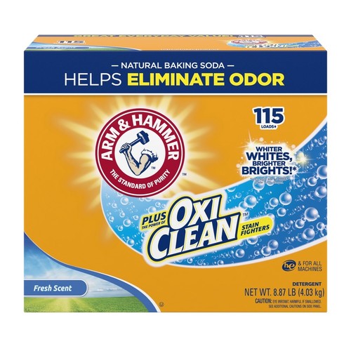 OxiClean Powder Laundry Detergent Fresh Scent 115 Loads Stain Remover HE Safe - Picture 6 of 12