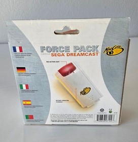 Mad Catz Sega Dreamcast Force Vibration Tremor Rumble Pack New In Box!
