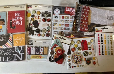 Simple Stories Disney Style Say Cheese & Enchanted Scrapbook Accessories