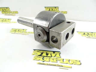 BRIDGEPORT NO.2 MICRO ADJUSTABLE BORING HEAD WITH R8 SHANK