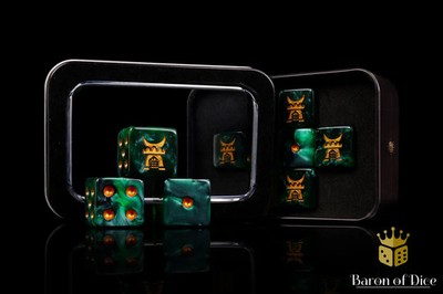 Baron of Dice Iron Sultanate   Würfel D6 für Trench Crusade