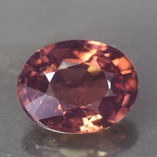 1.03CT RAVISHING AA UNHEATED UNTREATED OVAL ORANGE PINK SAPPHIRE NATURAL