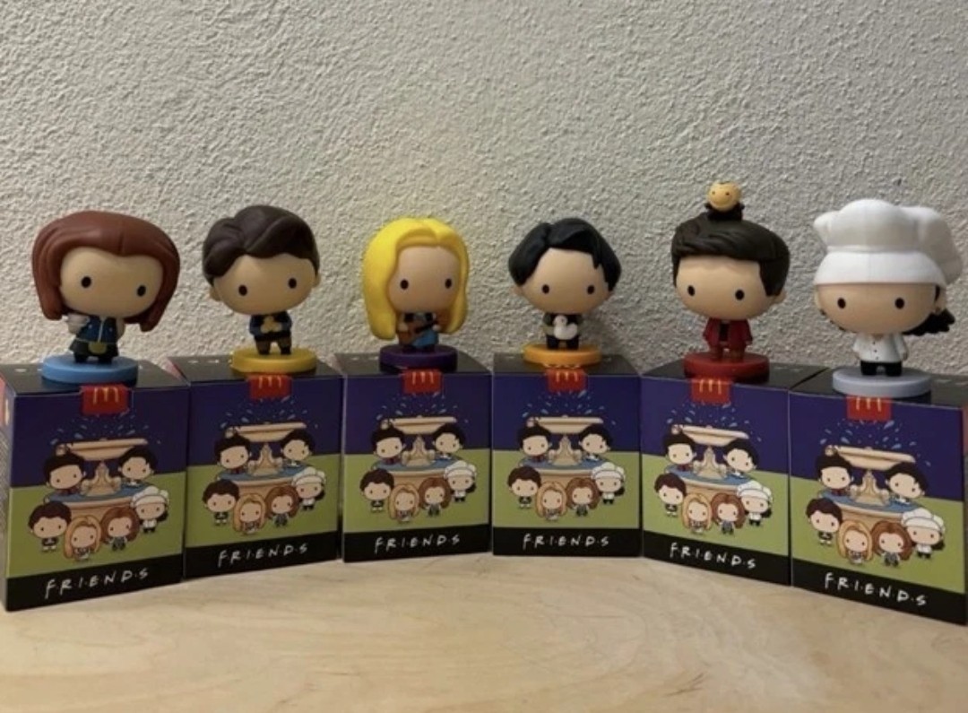 NEW McDonald's 2025 Friends Set of 6 Figures – New Sealed