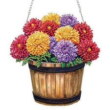 Hanging Diamond Art Painting Kit, Special Shaped Crystal Craft Diamond