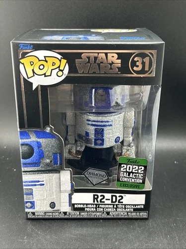 Funko Pop! Star Wars - R2-D2 (Diamond Glitter) Star Wars Celebration LE 3000 #31