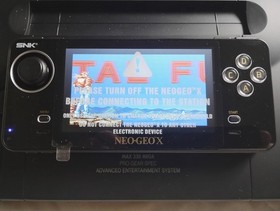 SNK Neo Geo X Gold Limited Edition Console With Controller  AU CIB TESTED WORKS