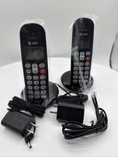 AT T EL1101-2 2 Cordless Handset DECT 6.0 Speakerphone With Caller ID