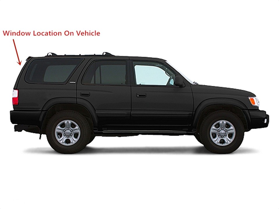 Fits 1996-2002 Toyota 4Runner Rear Back Tailgate Window Glass Heavy ...