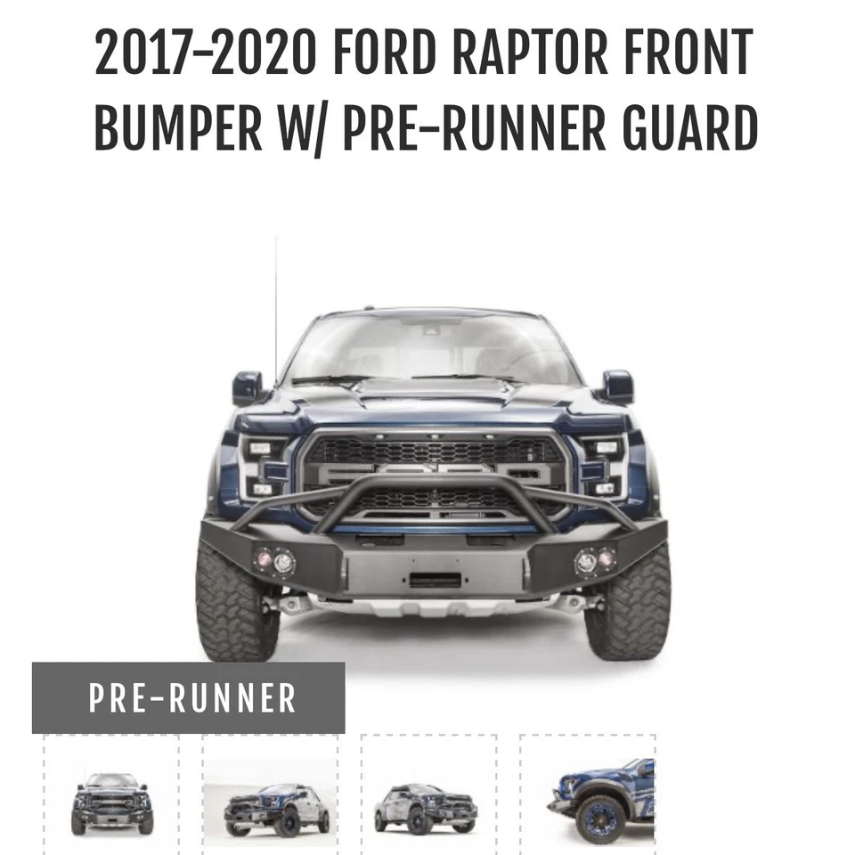 Para-choques pré-corrida guincho Fab Fours Premium para 17-20 Ford F-150 - FF17-H4352-1 - Imagem 2 de 4