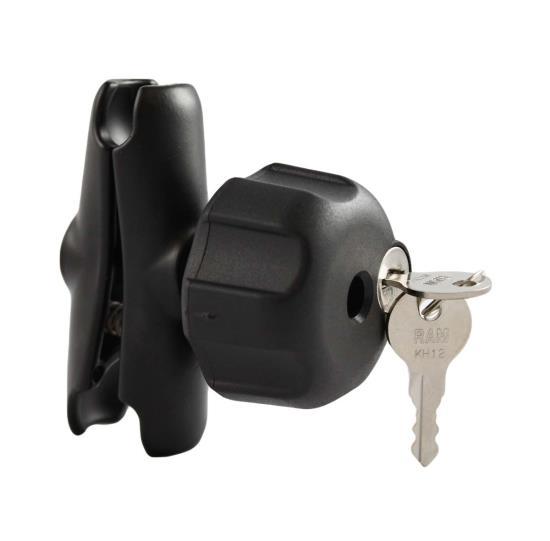 Asta Media RAM-B-201LU con Chiave - Braccio RAM MOUNT Antifurto