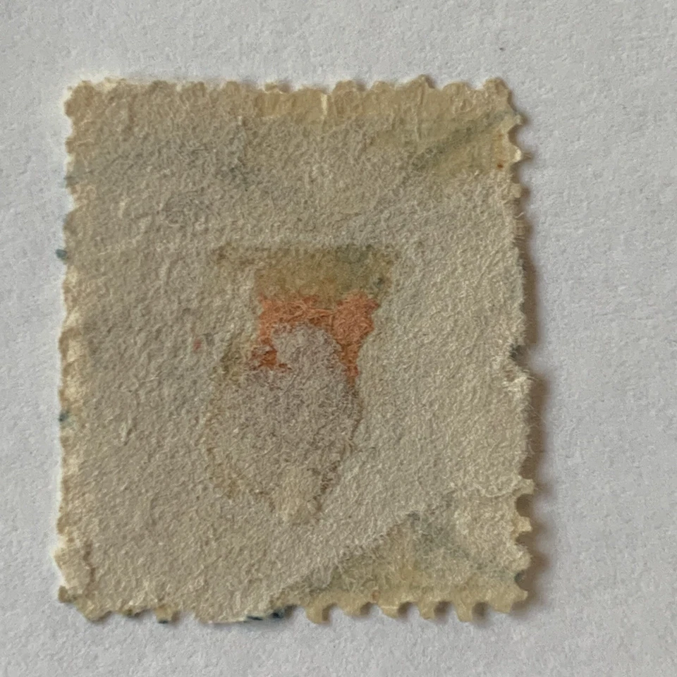 EARLY GREECE 5 Λ STAMP HERMES SMALL HEAD INTERESTING DARK BLUE CANCEL - Image 3 of 3