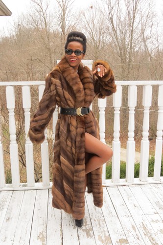 Russian Sable fur Coat 