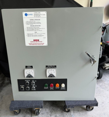 I-Gard Sleuth HRG (High Resistance Ground) Ground Fault Pulsing Panel 277 L/N