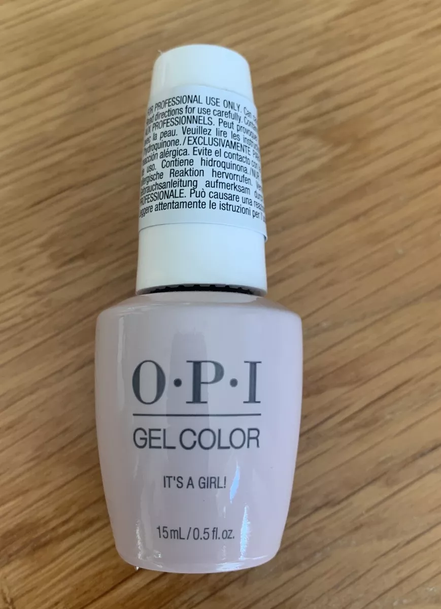 Brand New Genuine OPI Gelcolour 15ml It s A Girl GC H39 eBay
