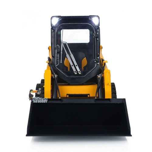 SM450 1:14 RC Metal Hydraulic Skid-Steer Loader Remote Control Car / Light Sound - Picture 12 of 18