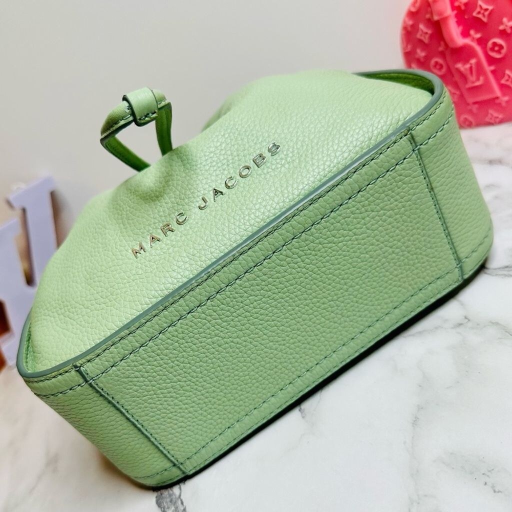 NEW!! Marc Jacobs Mint Green Leather Mini Bucket Bag | eBay