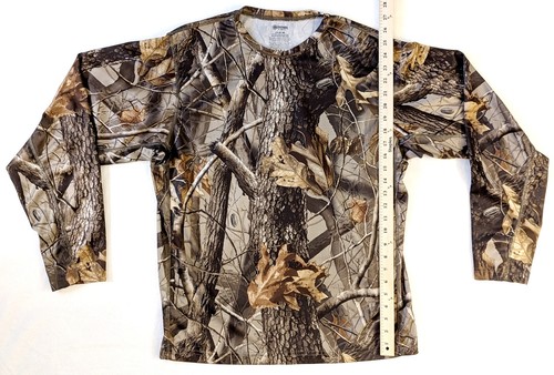 Outfitters Ridge Realtree Hardwoods Long Sleeve Hunting Camo Shirt, Men's Large - Picture 5 of 6