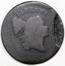 1795 1/2c C-6a Liberty Cap Half Cent