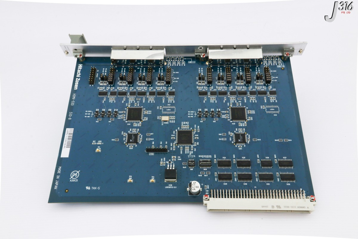 29893 HITACHI ZOSEN PCB ASSY, SIO-8 HIMV-533 | eBay
