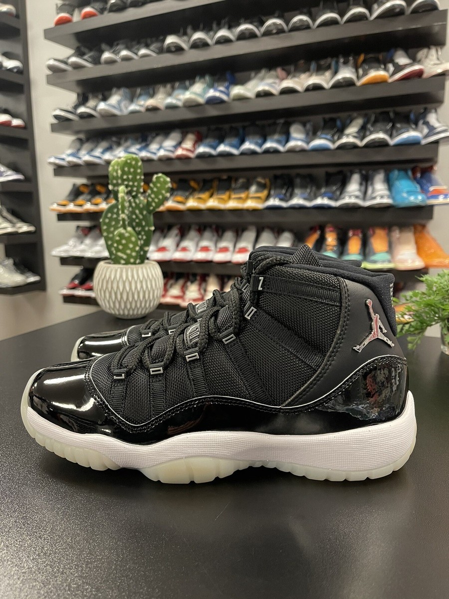 Size Nike Air Jordan 11 Retro Jubilee GS 378038-011 Space Jam Concord XI