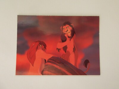 Skybox Disney: König der Löwen ''A BLAST OF FURY'' #60 Trading Card