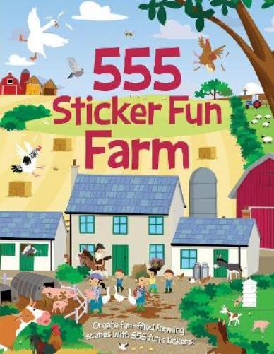 Joshua George 555 Sticker Fun - Farm Activity Book (Tascabile) 555 Sticker Fun