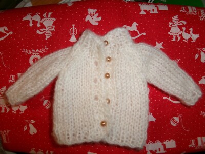 NO DOLL Darling Mohair blend cardigan with choice of buttons for 16'' SASHA