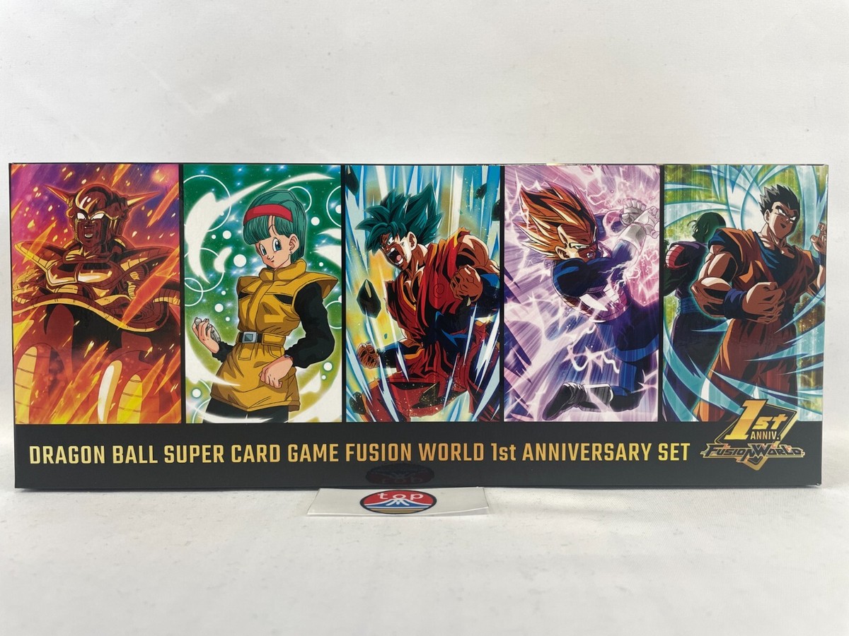 ドラゴンボールカード Dragonball Fusion World 1sy Anniversary Dragon Ball Super Card Game Fusion World 1st Anniversary Set