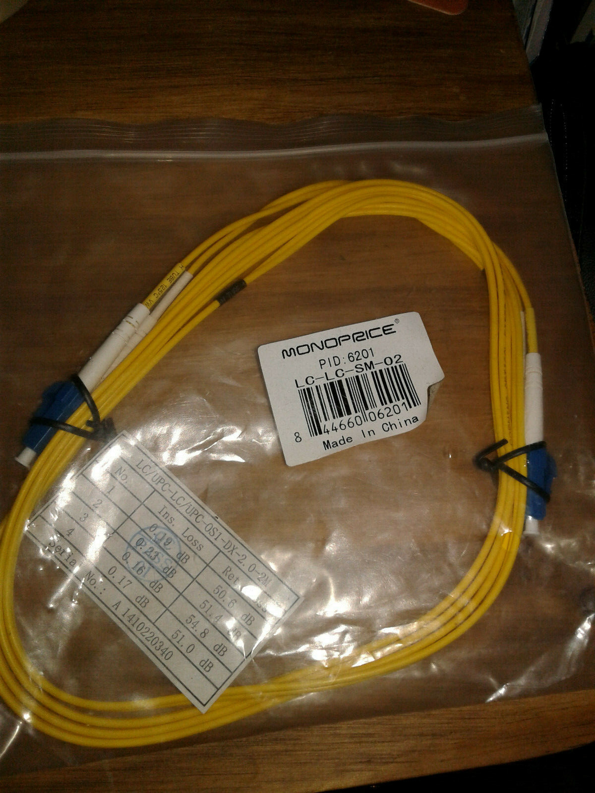 Monoprice LCLCSM02 cable PID 6201 eBay