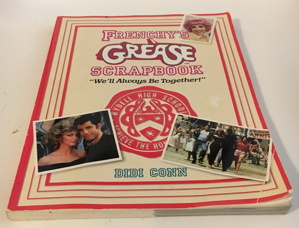 Frenchy's GREASE Scrapbook by Didi Conn 1998 First Edition Hyperion eBay