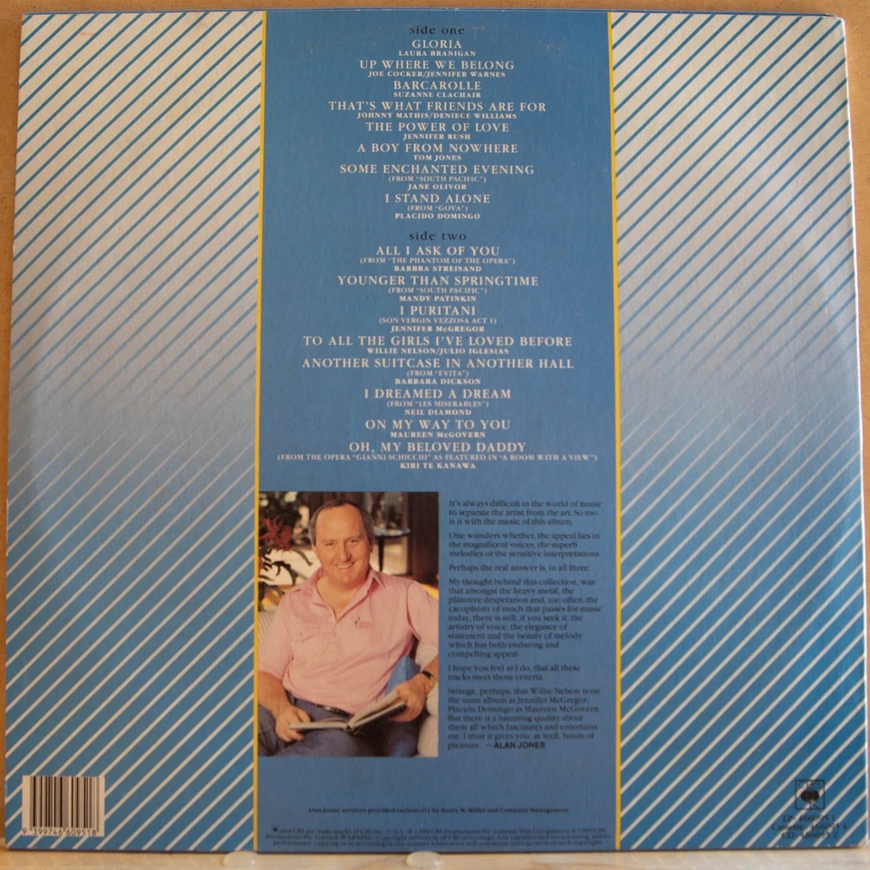 ALAN JONES PRESENTS VOICES OF THE 80S - Vinyl LP - 1988 - CBS Records -VG (2307) - Image 4 of 4