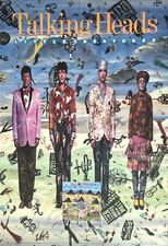 TALKING HEADS 1985 Little Creatures PROMOTIONAL POSTER / Art by Rev. Howard