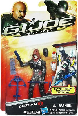 GI Joe Retaliation Zartan Action Figure Hasbro | eBay