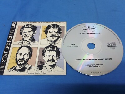 The Statler Brothers Promotional Let's Get Started DVD