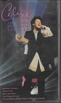 Celine Dion - The Colour of my Love Concert (VHS) ️