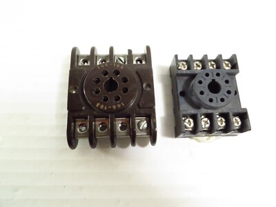 2PACK RELAY SOCKET: AMPHENOL 146-103 + Custom Connector OT08-PC
