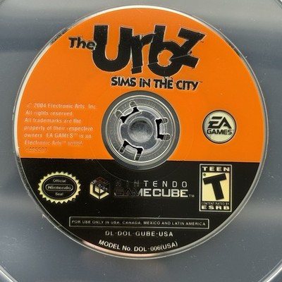 EA Games The Urbz: Sims in the City Nintendo GameCube The Sims - Disc Only