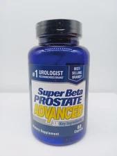 Super Beta Prostate Supplement Advanced for Men 60 Caplets Exp 6/2028