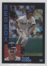 2019 Silver Pack Series 2 1984 Topps Baseball Black 20/199 Wade Boggs HOF md3