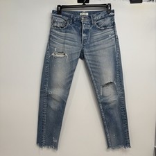 Moussy Vintage Howa Jeans Women s Size 27 Distressed Made in Japan Button Fly