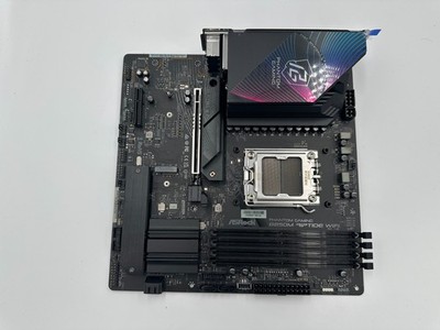 ASRock B850M Riptide WiFi AM5 AMD B850 SATA 6Gb/s Micro ATX Motherboard READ