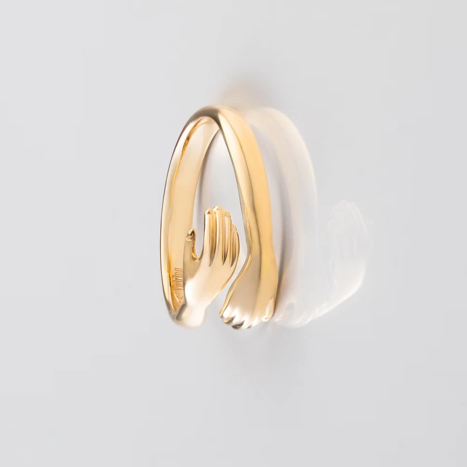 925 Sterling Silber Vorsteckring Minimalistischer Ring Liebesring •... - Bild 3 von 4