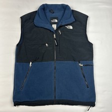 Vintage The North Face Denali Vest Shell Fleece Men's M Gorpcore Outdoors Blue