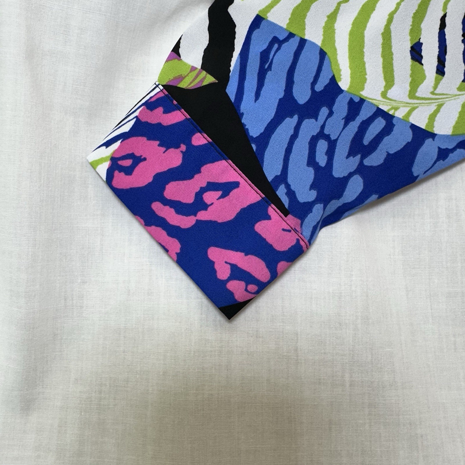 Slim Factor L Colorful Abstract Patchwork Tunic B… - image 4