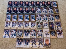 BLAKE WHEELER 50 Card Lot- Upper Deck Full Force Portfolio Platinum Artifacts