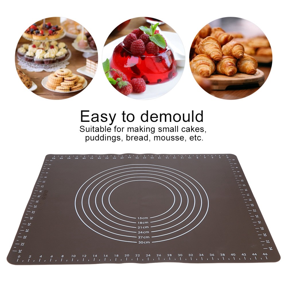 NonStick Silicone Baking Mat High Temperature Resistance Dough Flour Kneading