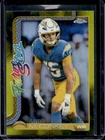 2025 Topps Chrome Ladd McConkey Yellow Refractor (RAW)