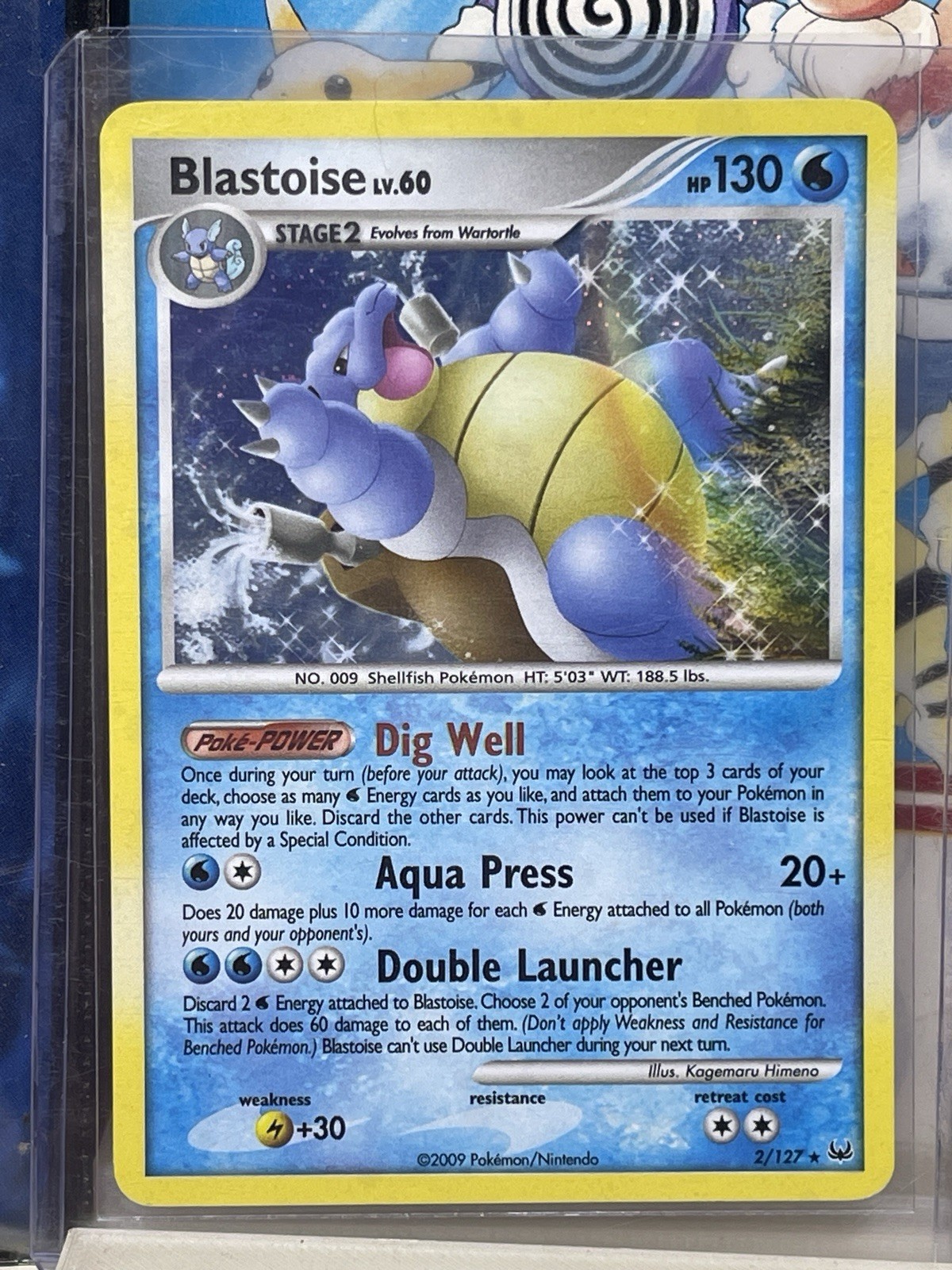 Blastoise 2/127 Holo - Pokemon 2009 Platinum (MP+)