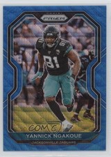 2020 Panini Prizm Blue Wave Prizm 175/199 Yannick Ngakoue #99 0c4