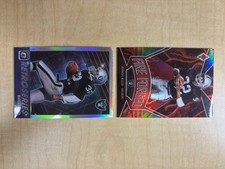Marcus Allen Lot (2) Retro Series Silver Donruss RS-MA + Fire Forged Red /299 #9